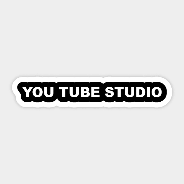 YOU TUBE STUDIO Sticker by Mandalasia